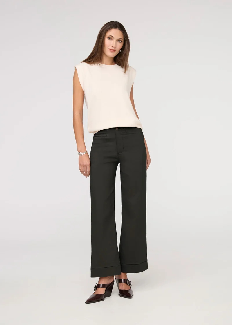 NuStretch High Rise Trouser - Evergreen