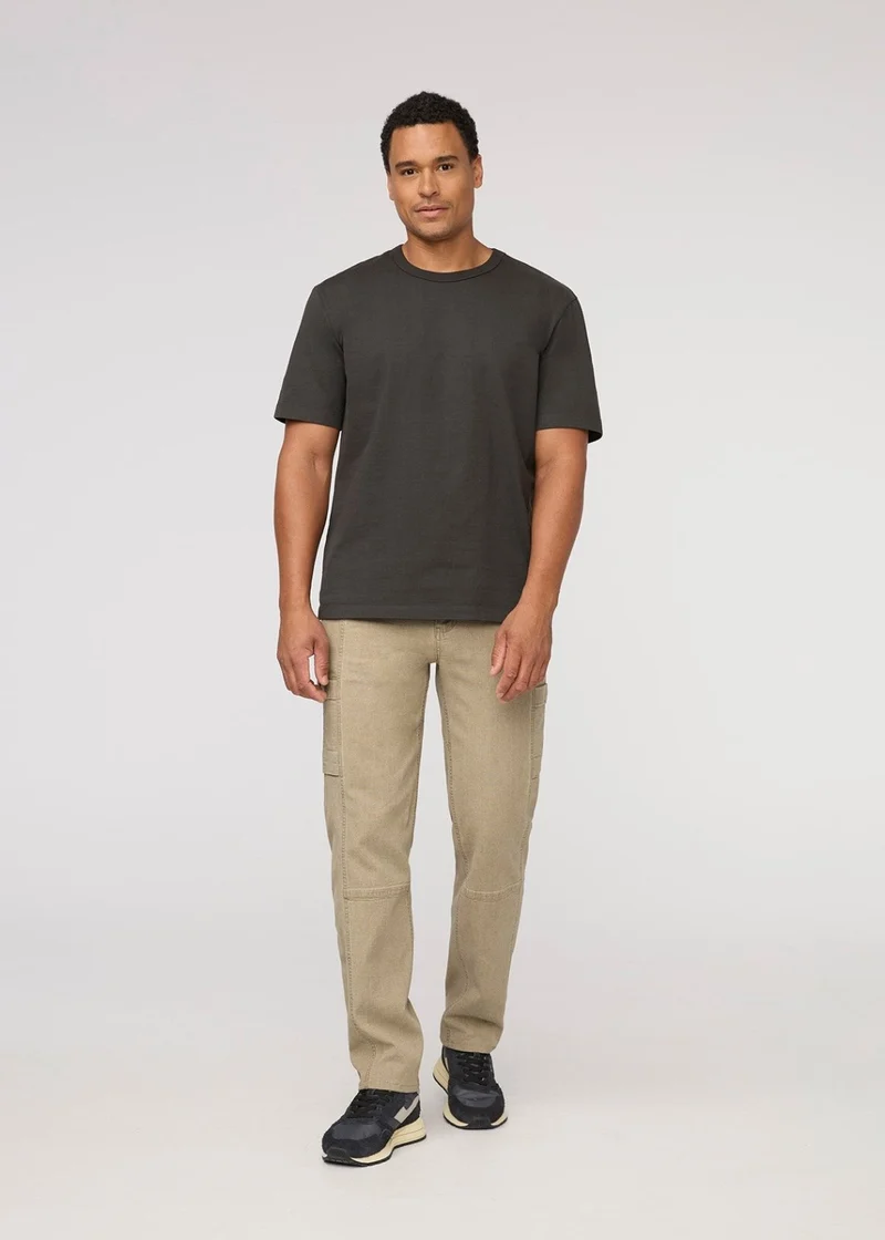 Stretch Canvas 7 Pocket Pant - Tan