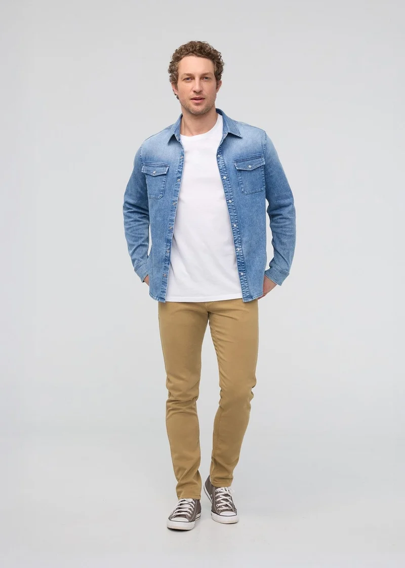No Sweat Slim Taper - Camel