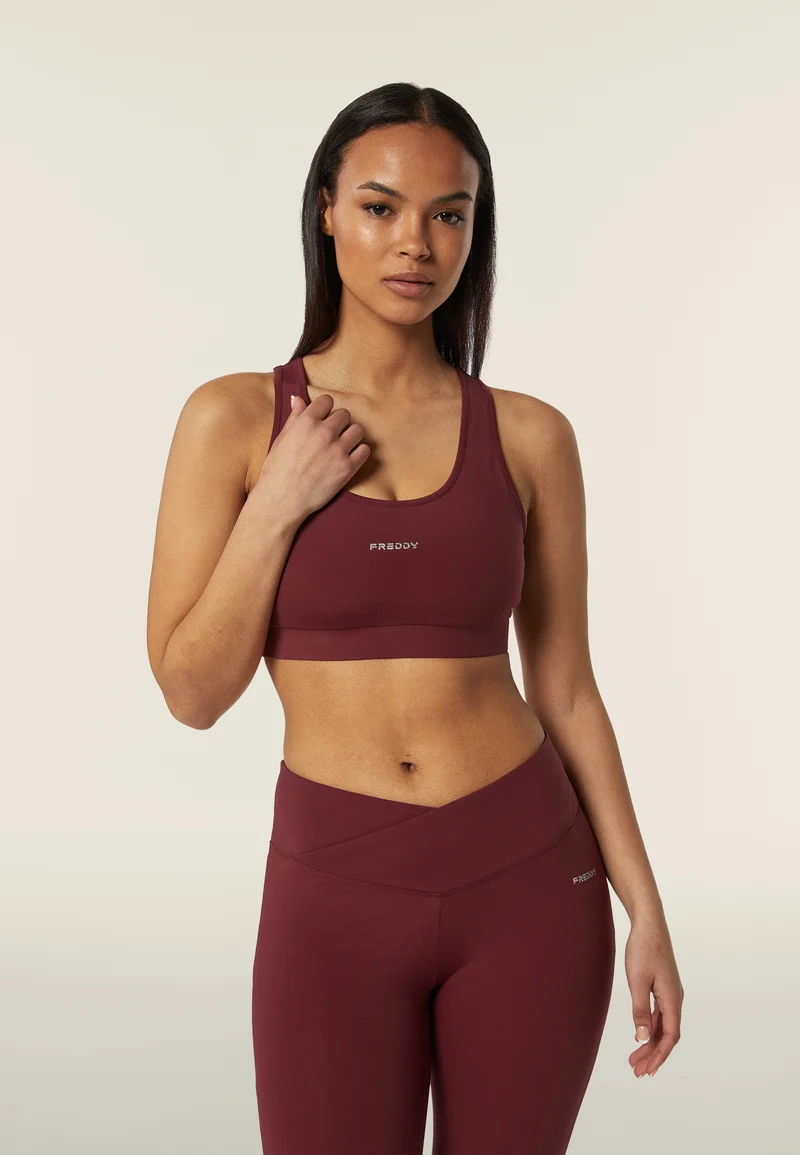 Sport Bra - Tawny Port