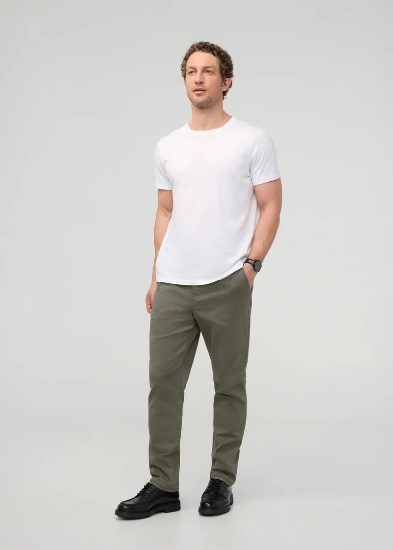 FlexTwill Relaxed Pull On Pant - Thyme