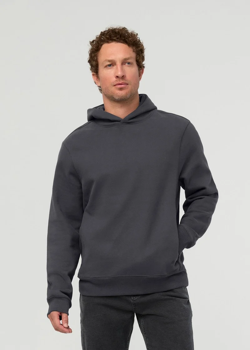 DuraSoft Fleece Motion Hoodie - Washed Grey
