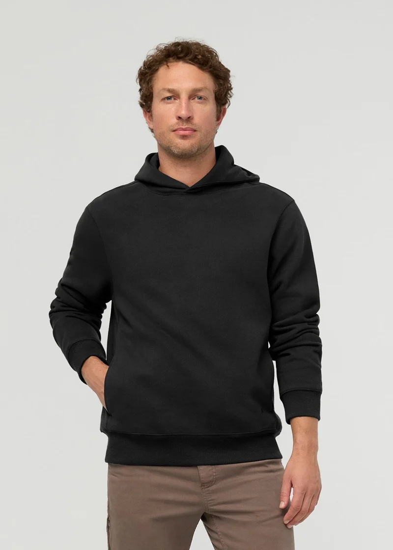 DuraSoft Fleece Motion Hoodie - Black