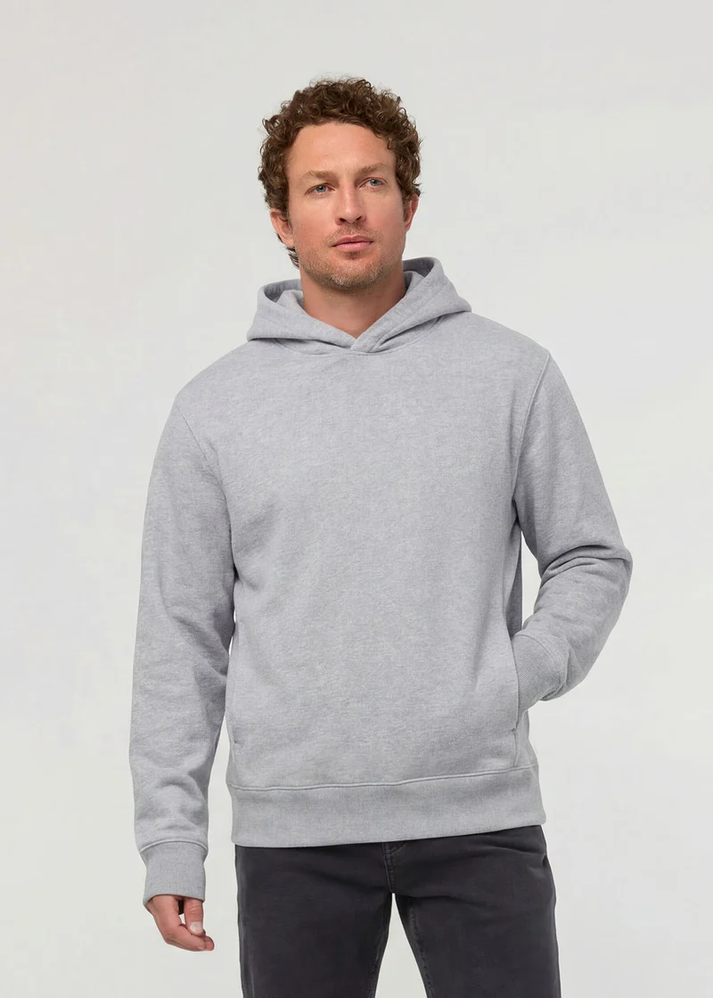 DuraSoft Fleece Motion Hoodie - Heather Grey