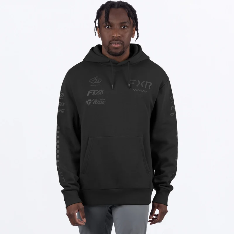 Men's Stack Cotton Pullover Hoodie