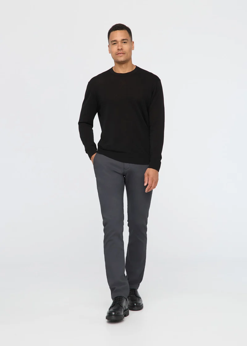 NuStretch Athletic Taper Trouser - Charcoal
