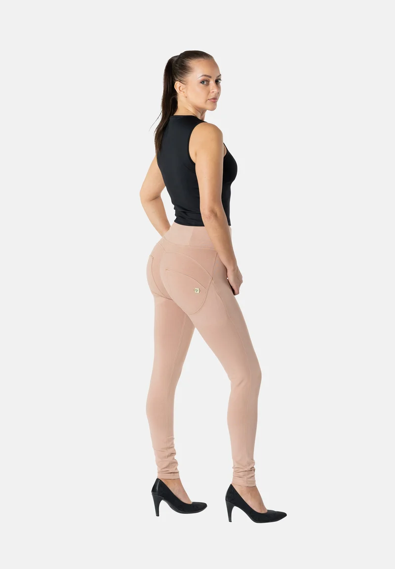 WR.UP Push-Up High Waist Skinny Pants - Roebuck Pink