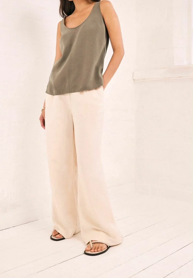 Sleeveless Modal Top