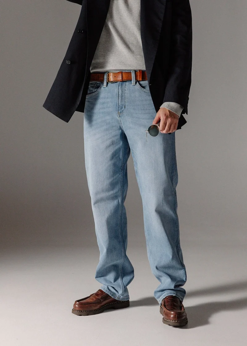 Performance Denim+ Relaxed Straight - Summit
