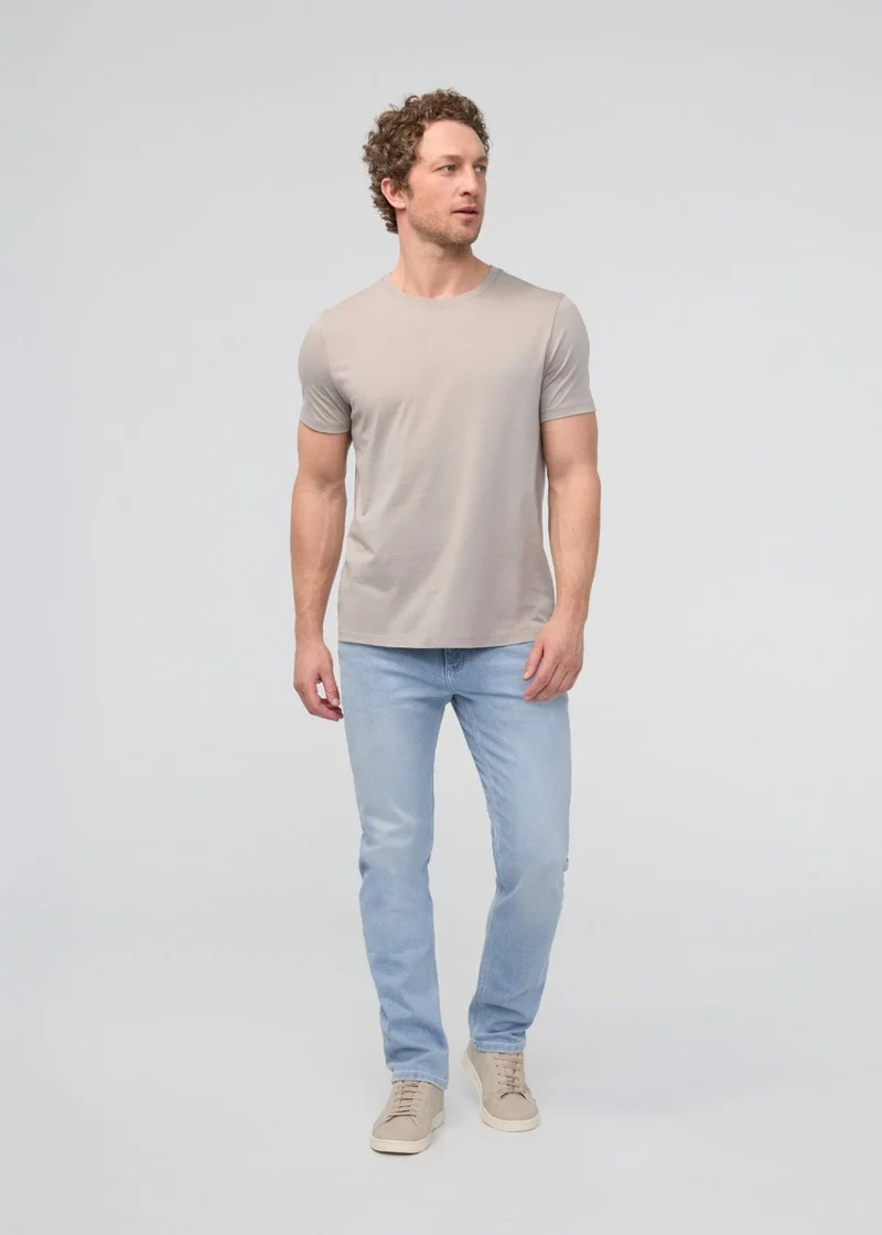 Performance Denim+ Slim Straight - Lunar Blue