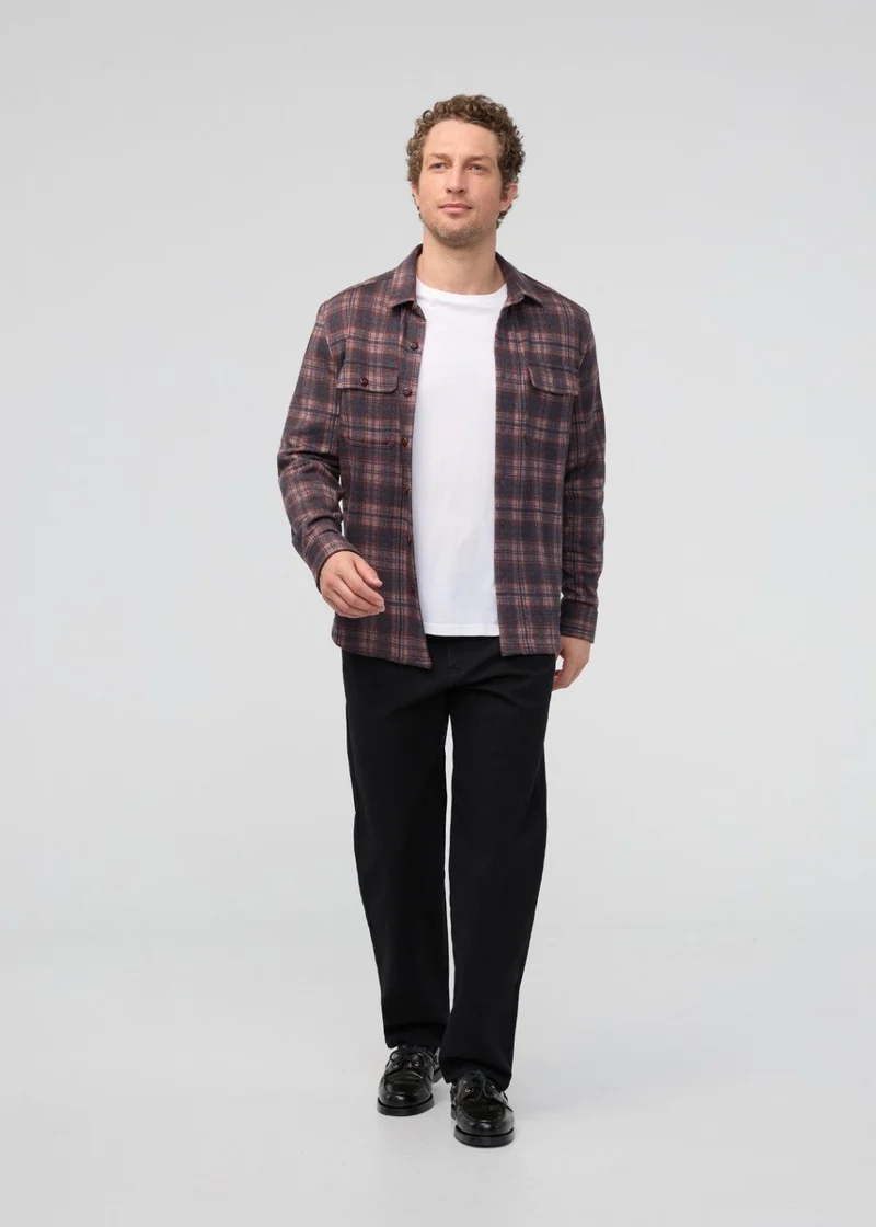Stretch Canvas Relaxed Straight Chino - Onyx