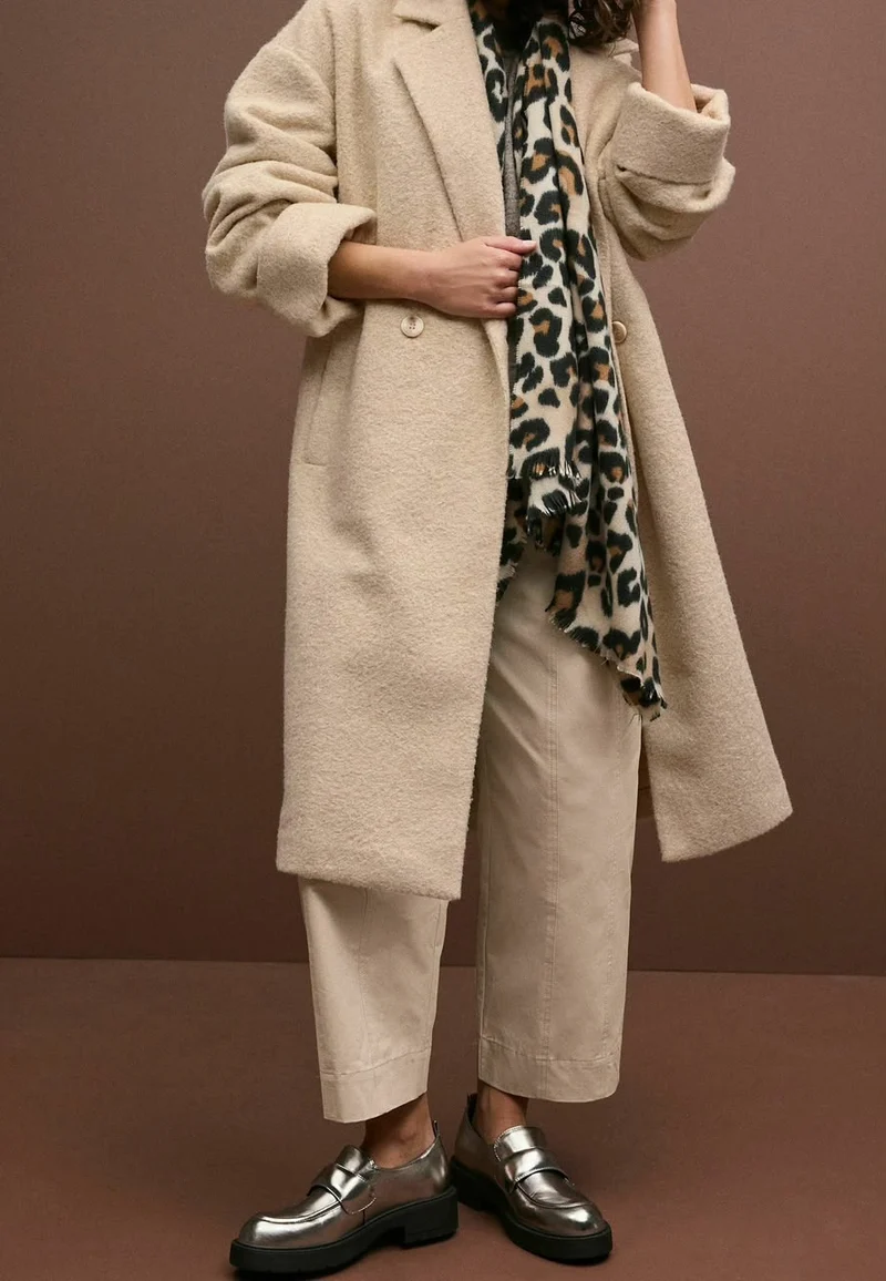 Cream Revere Collar Coatigan