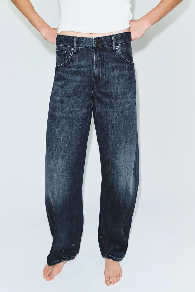 Rise Balloon Jeans
