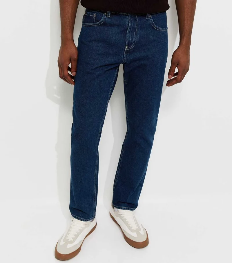 Non-Stretch Regular Straight Leg Jeans