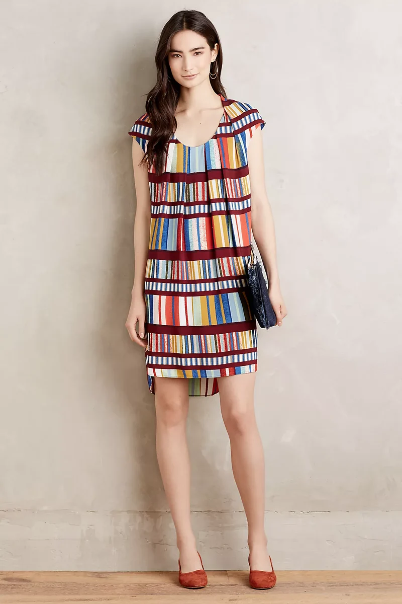 Maeve Retro Print Au Revoir Dress