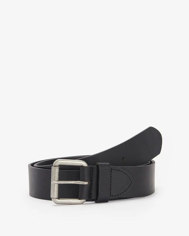 Allanton Leather Belt - Black