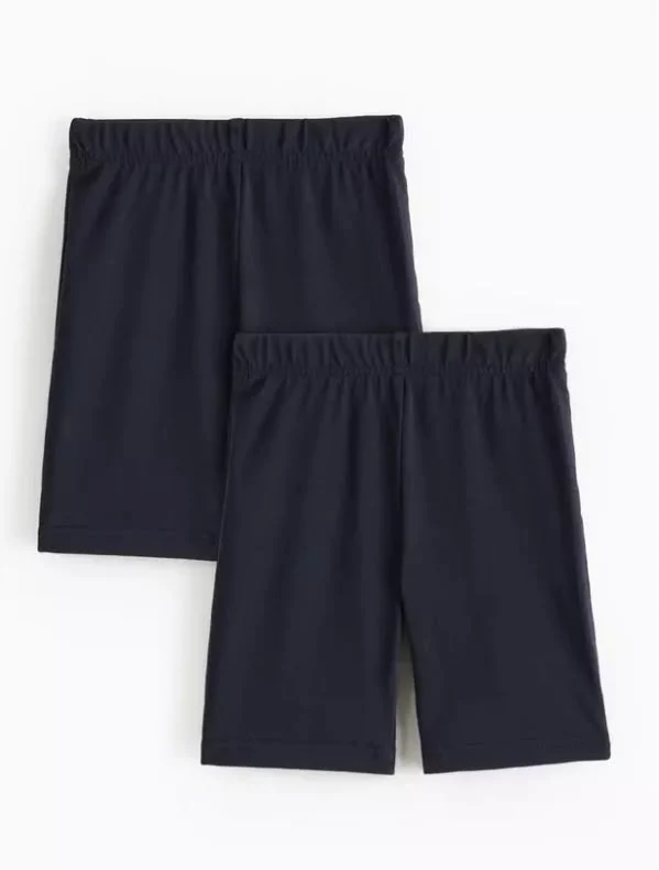 2 Pack Cycling Shorts - Navy