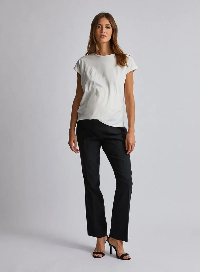 Maternity Black Bootcut Trousers