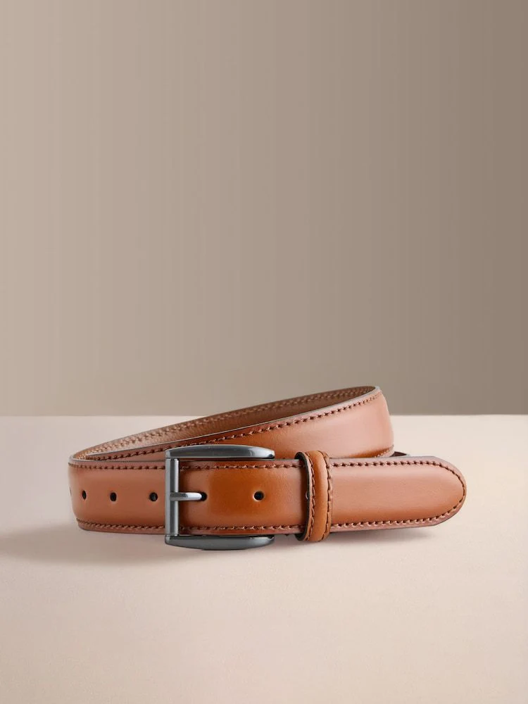 Signature Formal Belt - Tan Brown