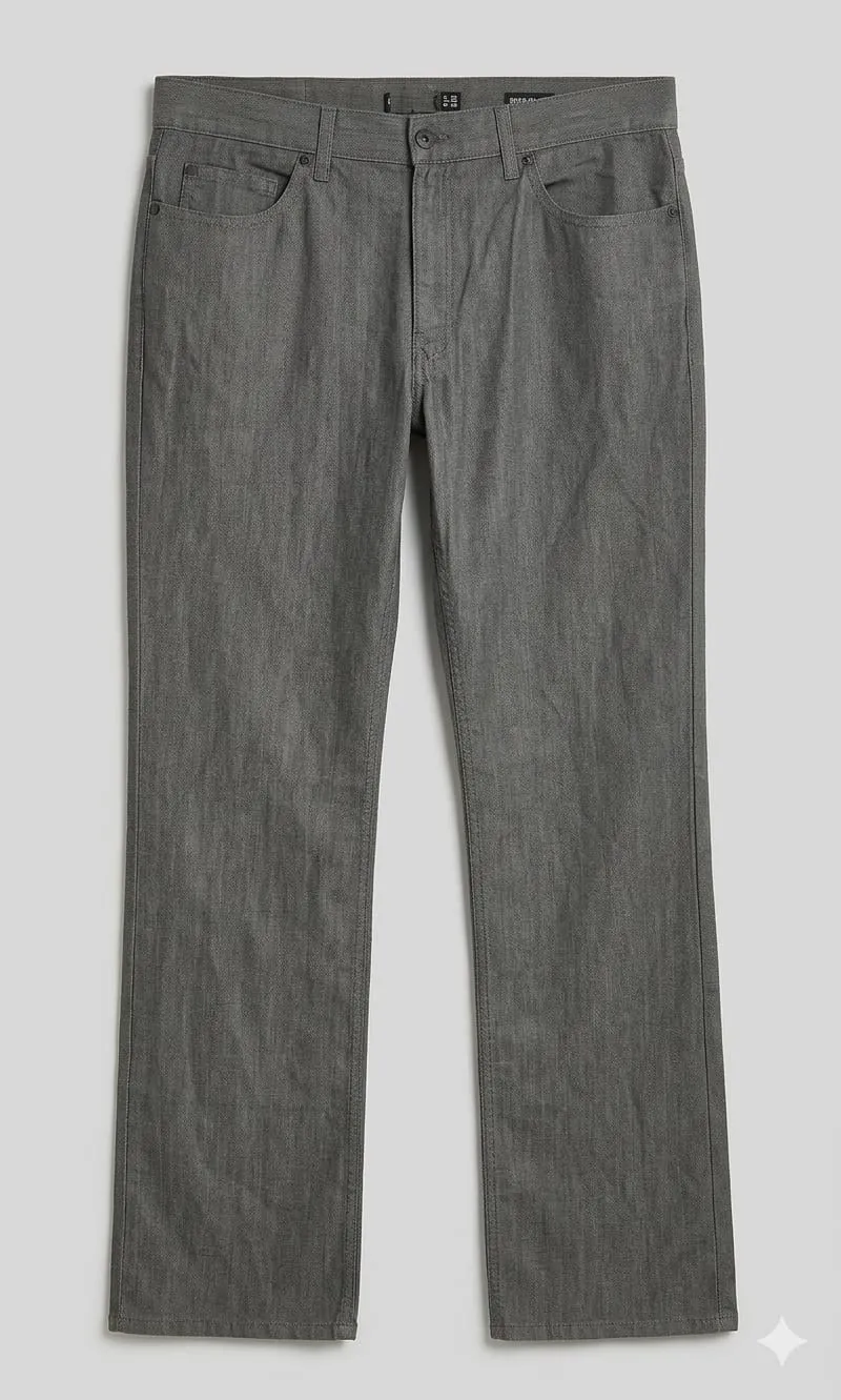 Bootcut Jeans Trouser In Slate Grey