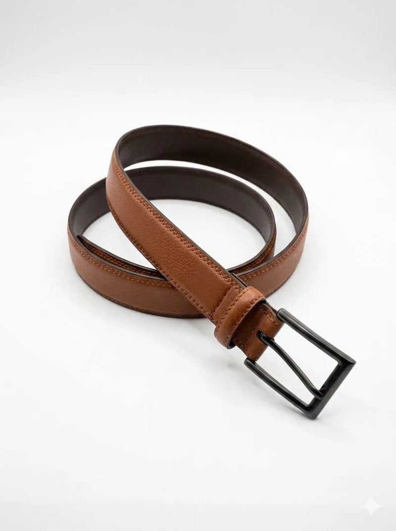 Premium Leather Belt - Tan Brown