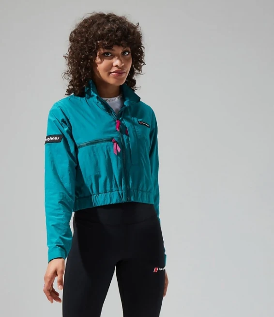 Woman's Cropped Co-ord Jackets - Dark Turquoise