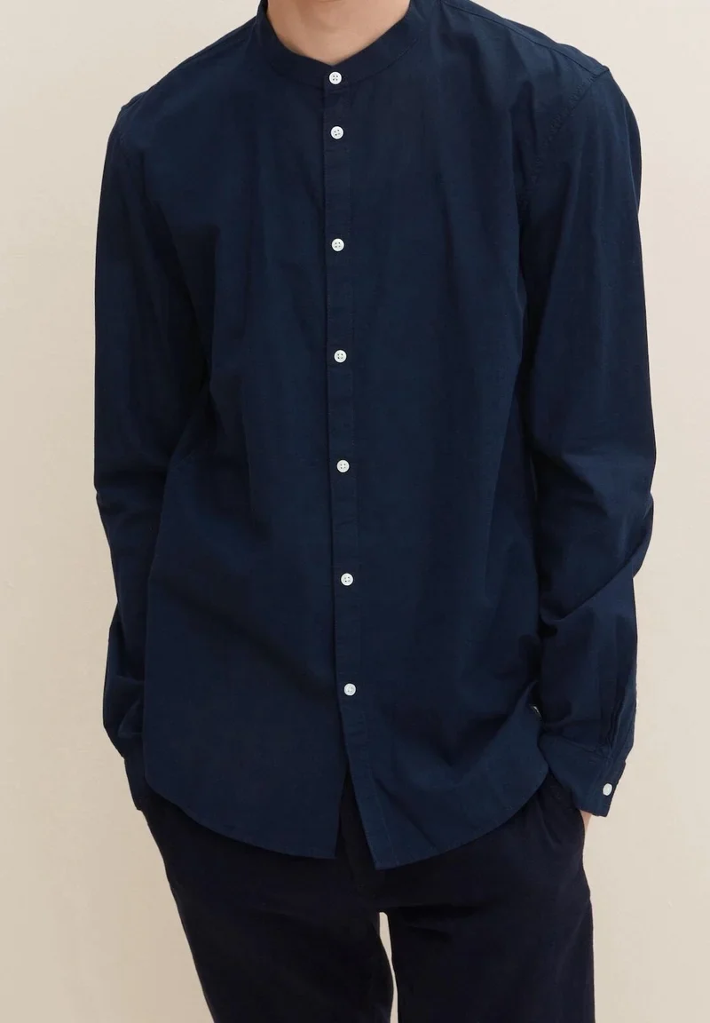 Tom Tailor Denim Shirt - Dark Blue