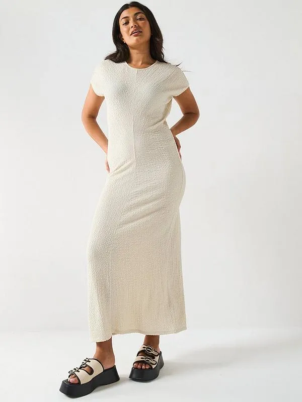 V by Very Kimono Dress - Mocha