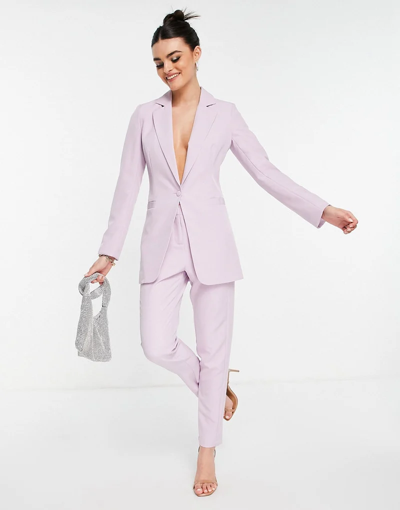 Tailored mauve trouser