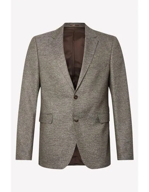 Burgundy Grey Skinny With Stretch Suit Jacket