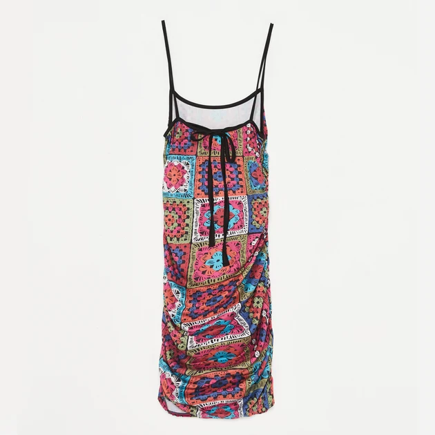 Cami Crochet Mini Dress