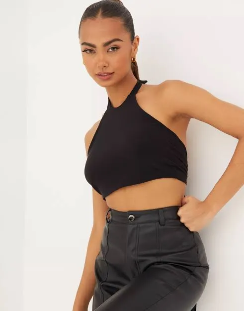 Halterneck Crop Top
