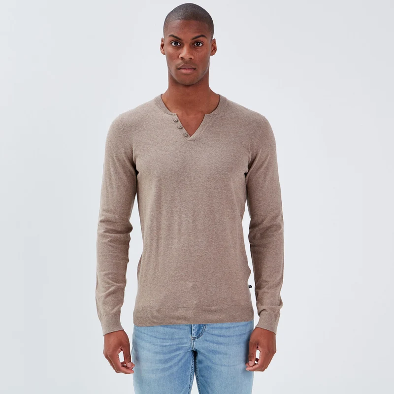 Men's Eco-friendly Sweater Beige