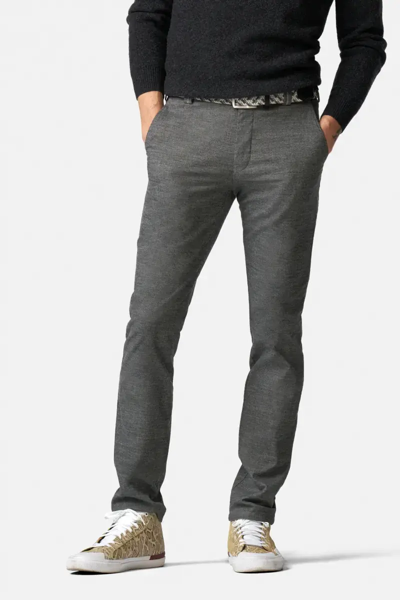 Meyer Bonn chinos Jersey look grå