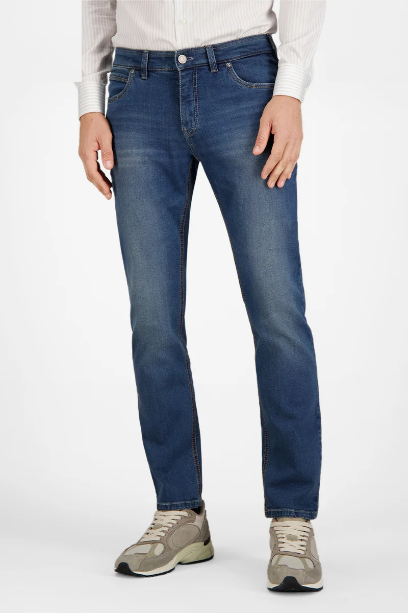 Byxa | Batu Mellanblå denim