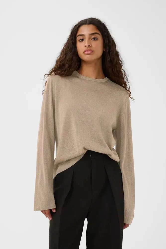 InWear Thani pullover / Dull Gold - Brown
