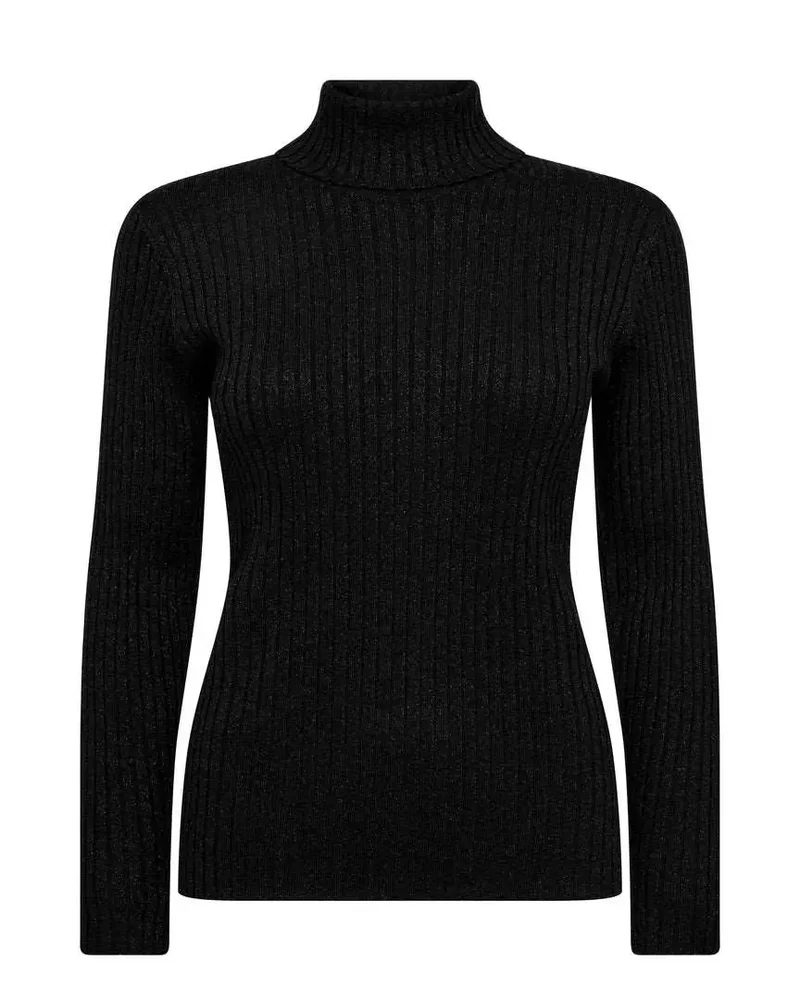 Mos Mosh Relena Rib Lux Rollneck knit/Black
