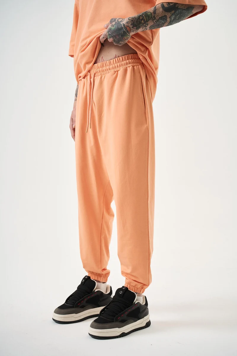 Basic Jogger Sweatpants Peach