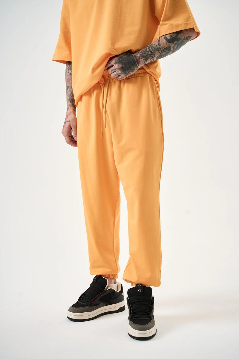 Basic Jogger Sweatpants Orange