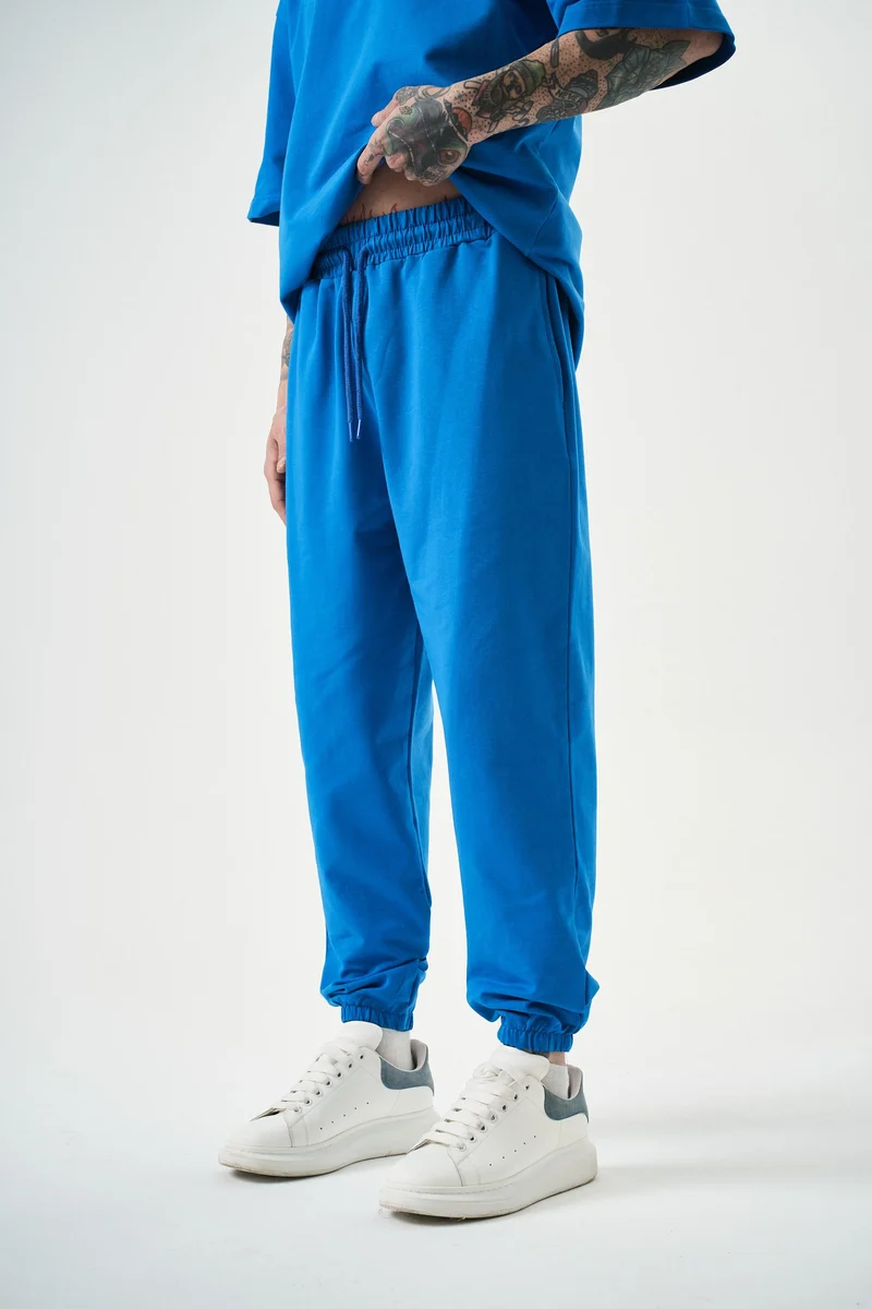 Basic Jogger Sweatpants Blue