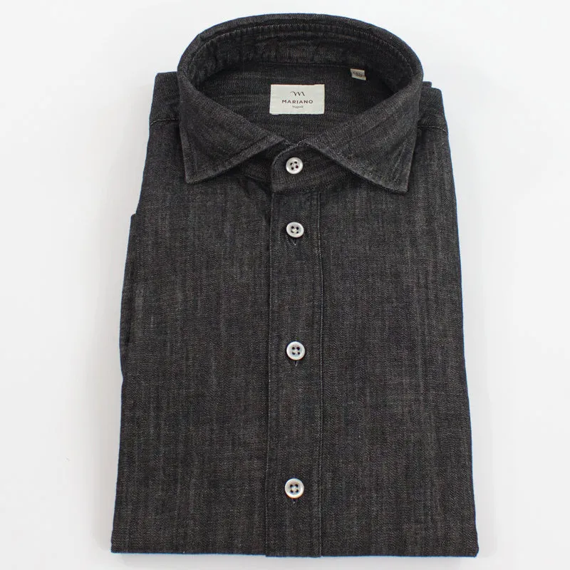 Mariano Napoli Denimskjorta, Svart