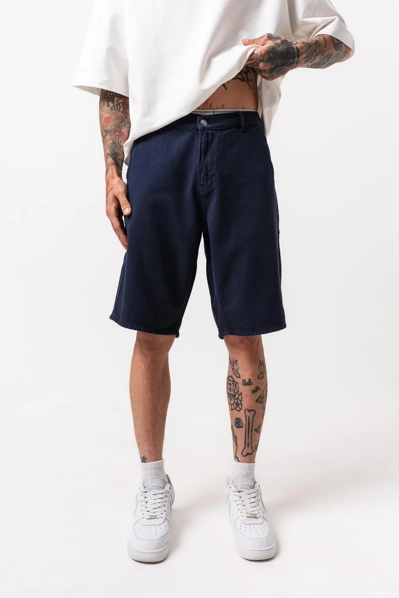 Garment Dyed Shorts Navy