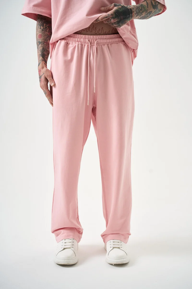 Men's Basic Jogger Sweatpants Salmon
