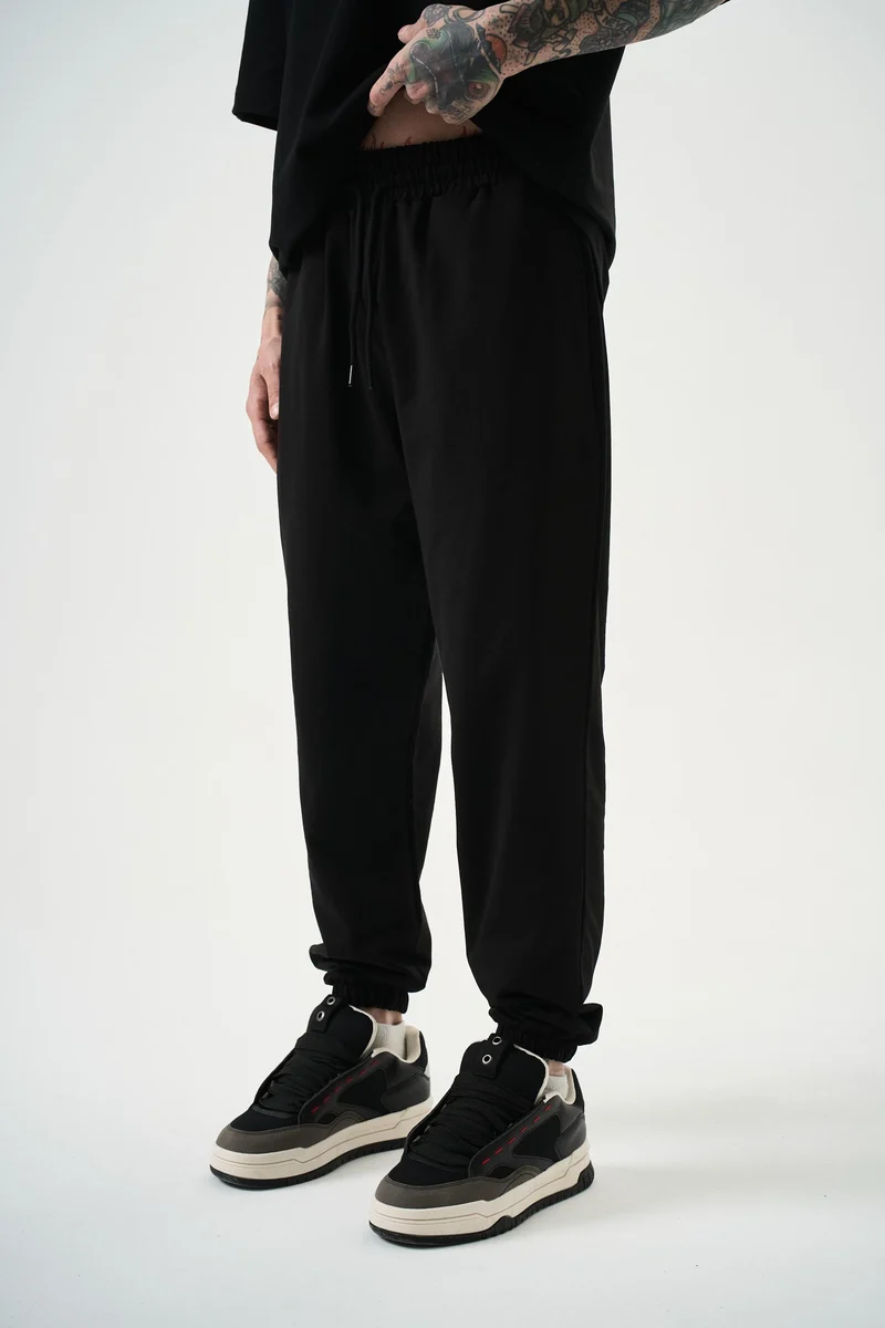 Basic Jogger Sweatpants Black