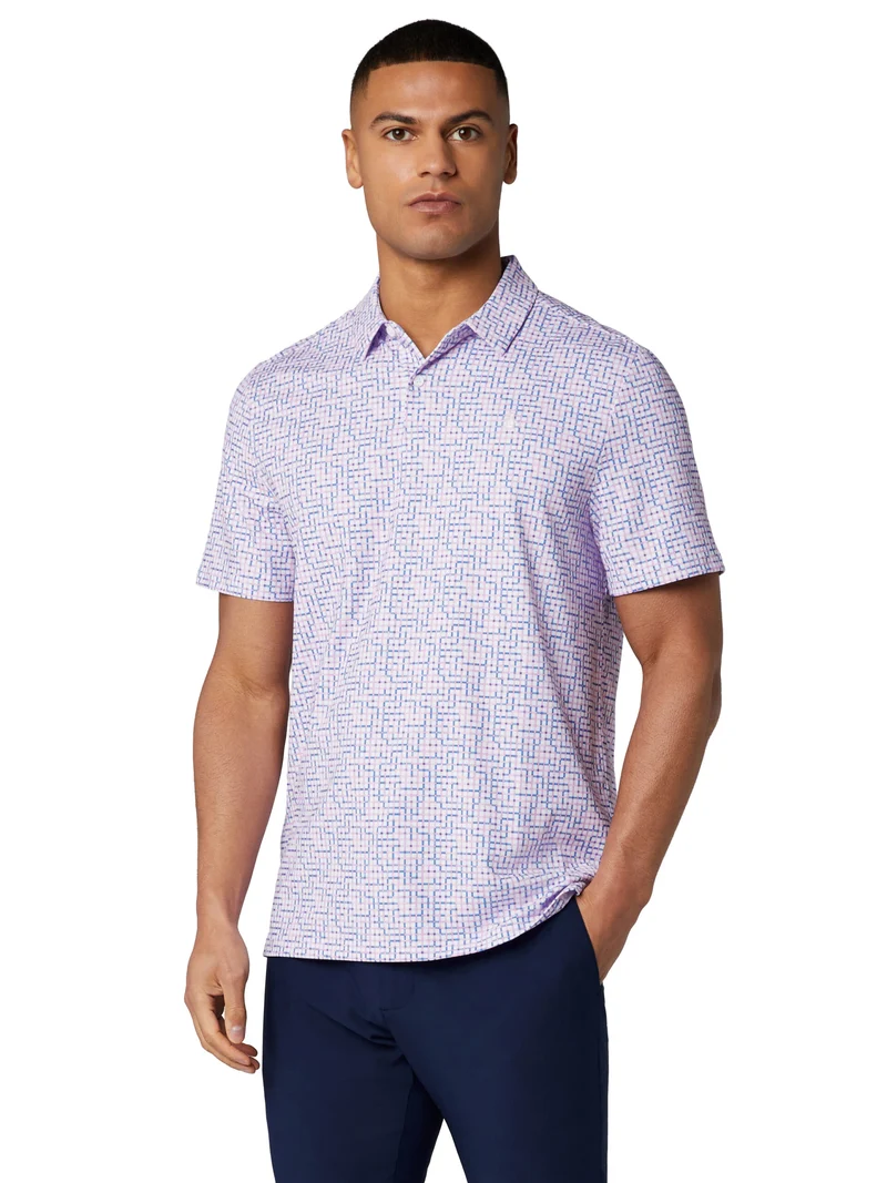 COLOR THEORY GINGHAM POLO