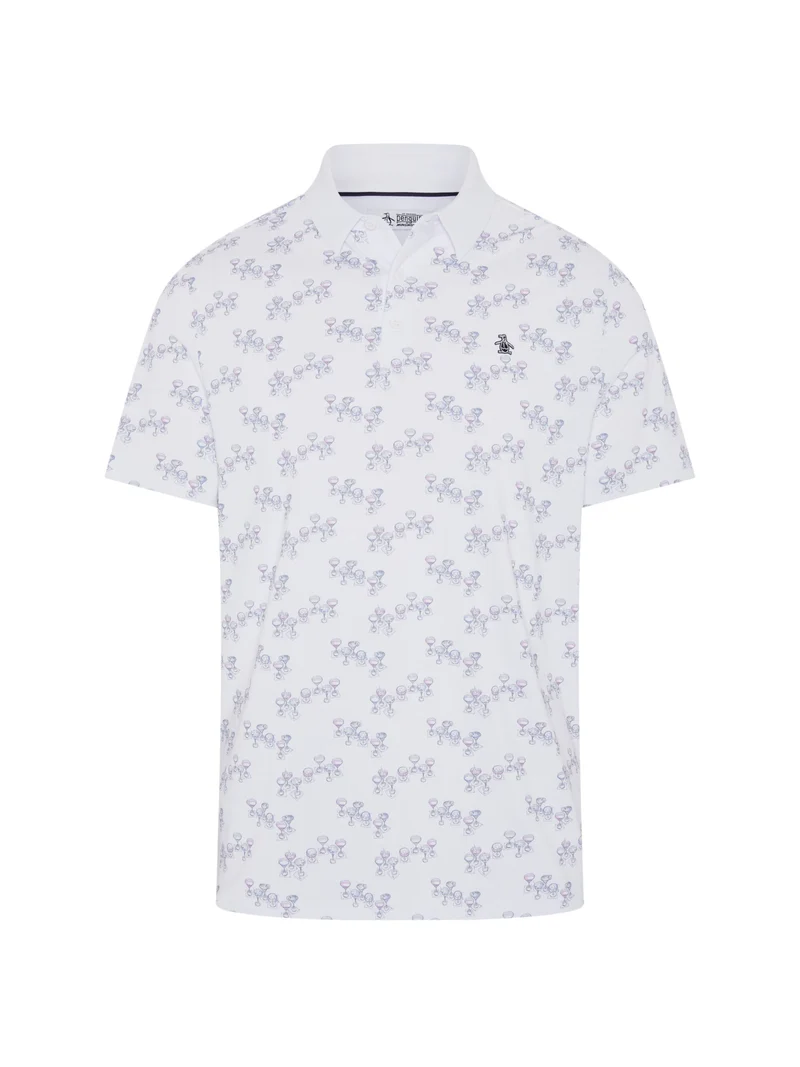 AERIAL COCKTAIL NOVELTY POLO