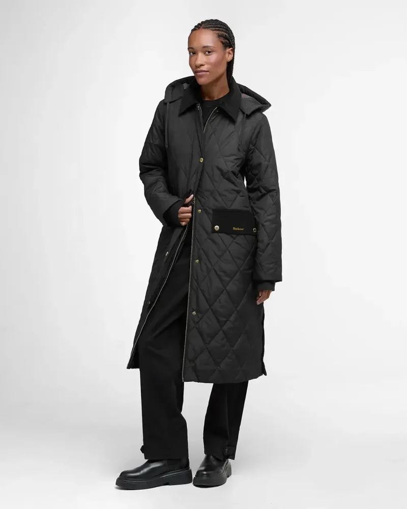 Barbour Meredith Quiltad Jacka / Svart