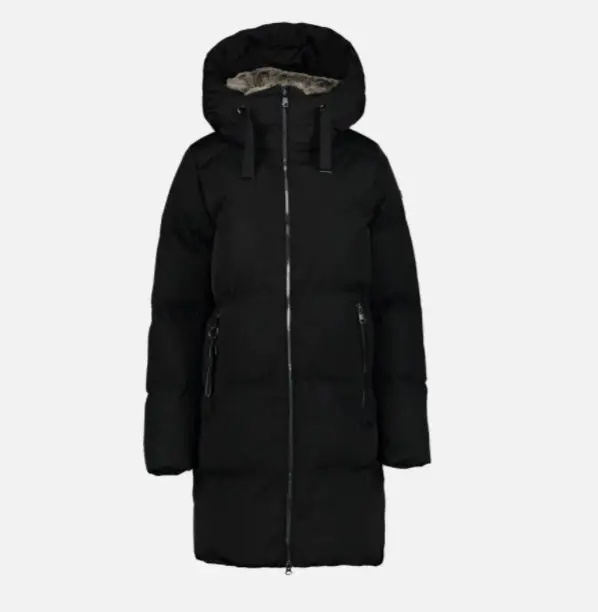Jacka MosMosh | Nova Square Down Coat | Marinblå