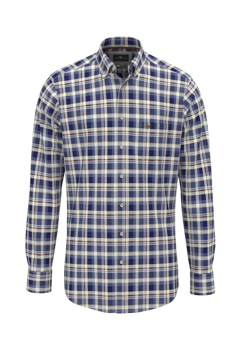 Fynch Hatton Skjorta Misty blue