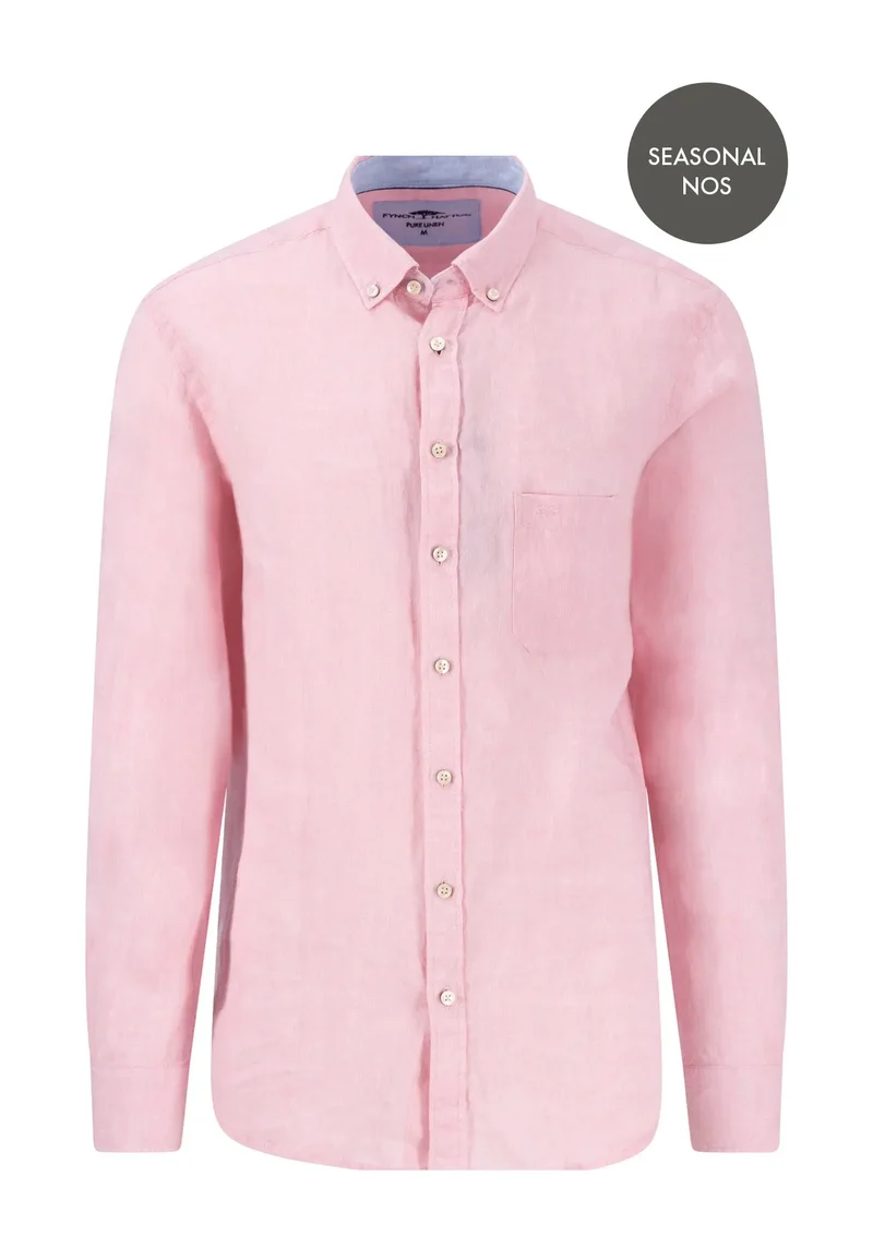 Fynch Hatton linne skjorta rosa